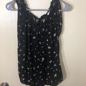 Black work top